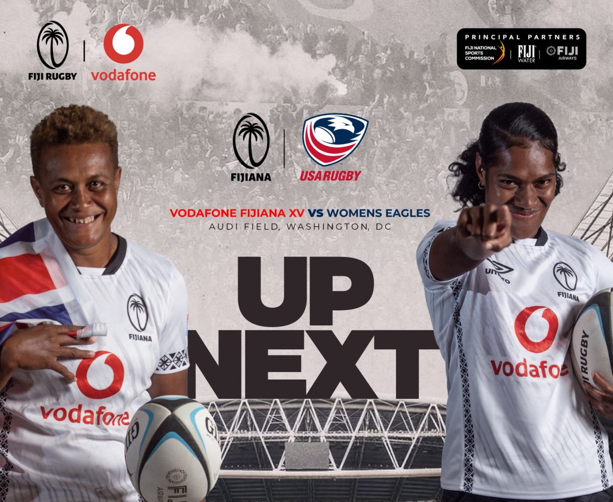 fijirugby's tweet image. 📷Ready for Battle! 📷
History in the making – our Vodafone Fijiana will take on the USA Women’s team for the very first time this Saturday! 📷
#VodafoneFijiana #FijianaStrong #TosoViti #RakaviVuvale #HerStoryInTheMaking #FijiRugby #rwcprep