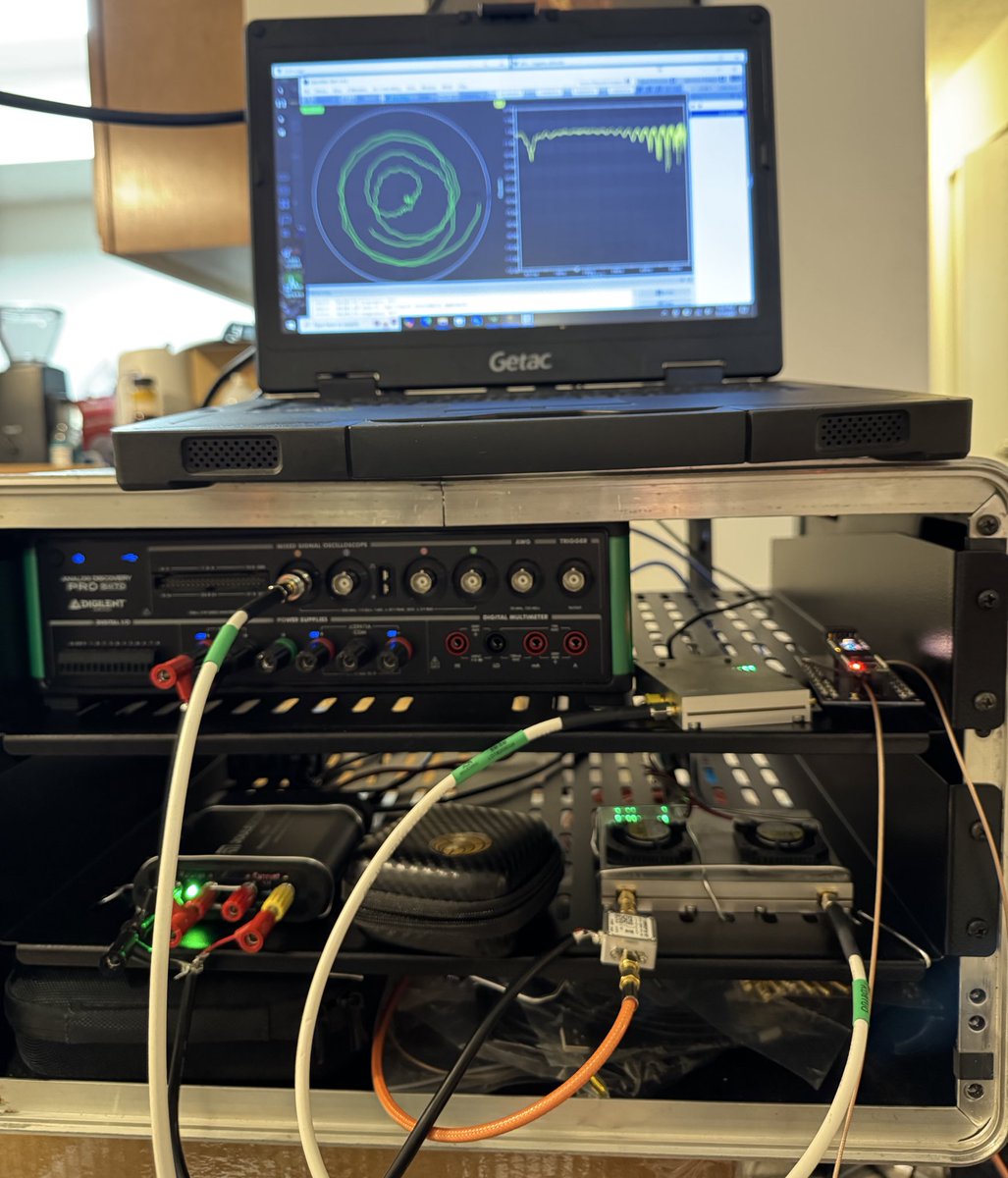 ElectronicsbyJH's tweet image. Ready for more Co-60 testing tomorrow: