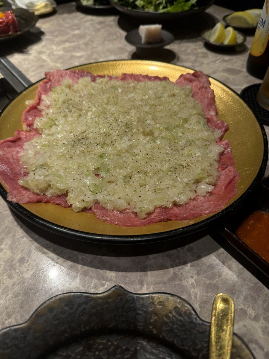 ochasuki's tweet image. いかれた牛タン