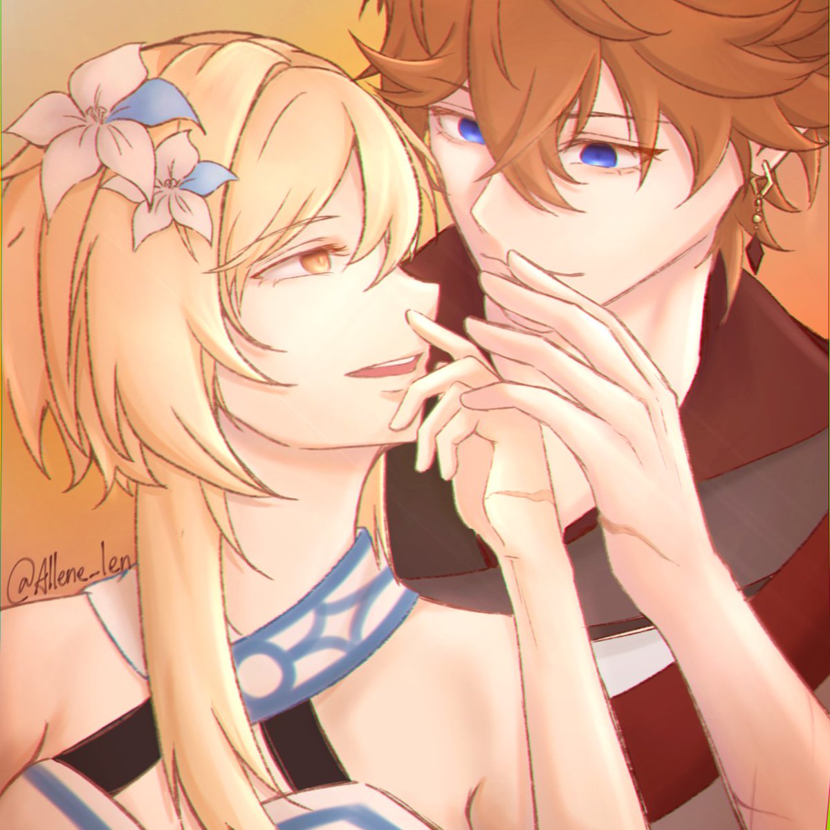allene_len's tweet image. #chilumi week day 5 : scars
Matching rings ❌️
Matching battle scars ✅️
#ChlmWeek2025 #タル蛍 @chlmweek2025