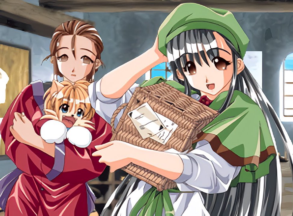tkmkdai's tweet image. まじで年末が待てない､､､
悠久リメイク早く遊びたい､､､