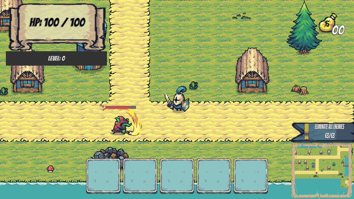 SanchezMatias48's tweet photo. 🤜https://t.co/mhjr7z1o6f
🎮 Warrior Island es un plataformas 2D retro donde un valiente caballero explora una isla misteriosa llena de goblins. Hecho en el curso de Talento Tech con los cracks Lihuel y Christian. 
#indiegame #gamedevs #gamedevelopment #UnityGames #GameArg https://t.co/nSl1Ed50Po