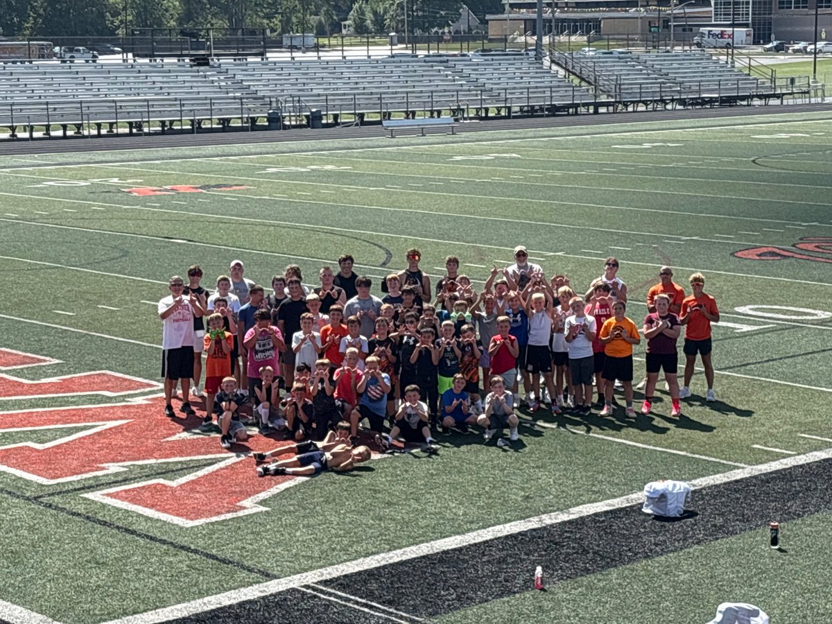 WCHSPantherFB's tweet image. Great three day camp this week with 61 future Panthers. Thanks to all who attended and the coaches that made it possible