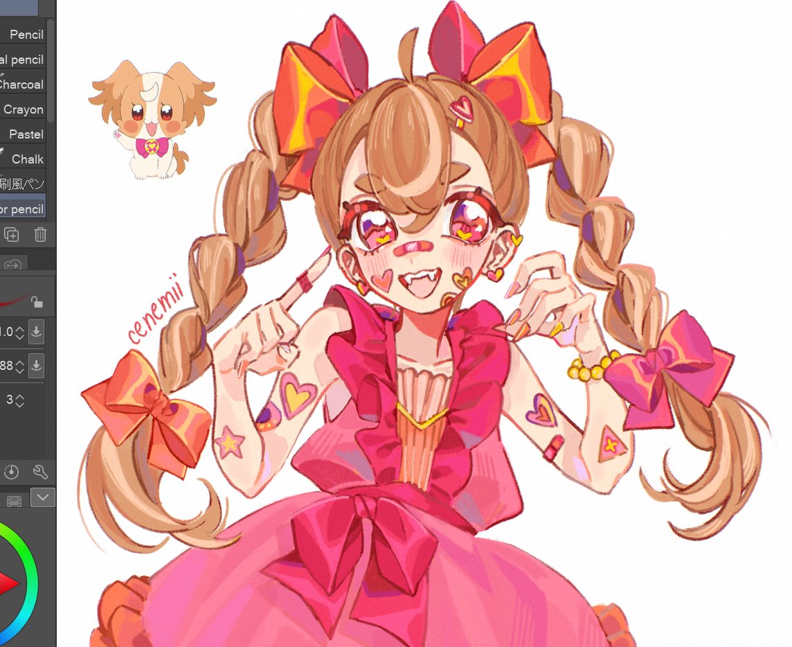 cenemetsu's tweet image. my daughter #precure