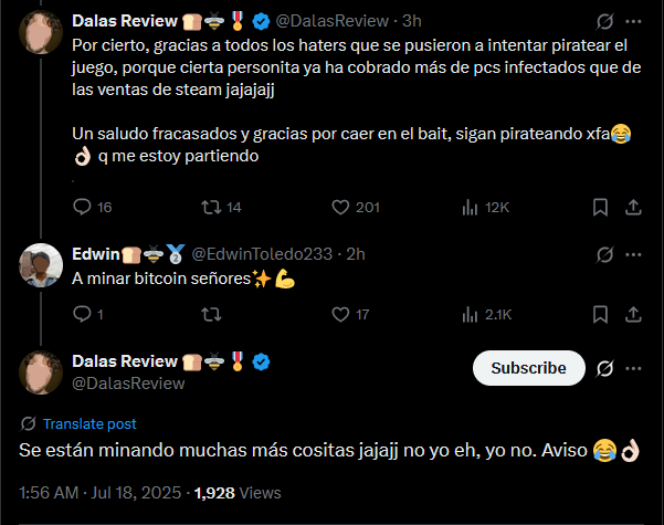 - tweet media