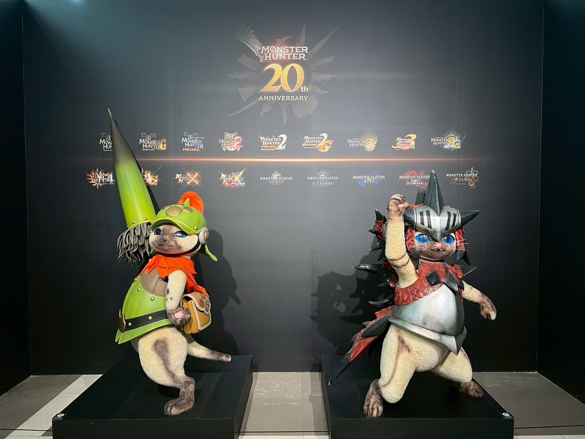 TaipeiGameShow's tweet image. We checked out the Monster Hunter 20th Anniversary in Taipei.
From the anniversary theater and weapon projection displays, to the armor try-ons, AR monster encyclopedia, and the iconic Fatalis encounter, this exhibition is a must-visit for every hunter.
Huge thanks to #Capcom,…