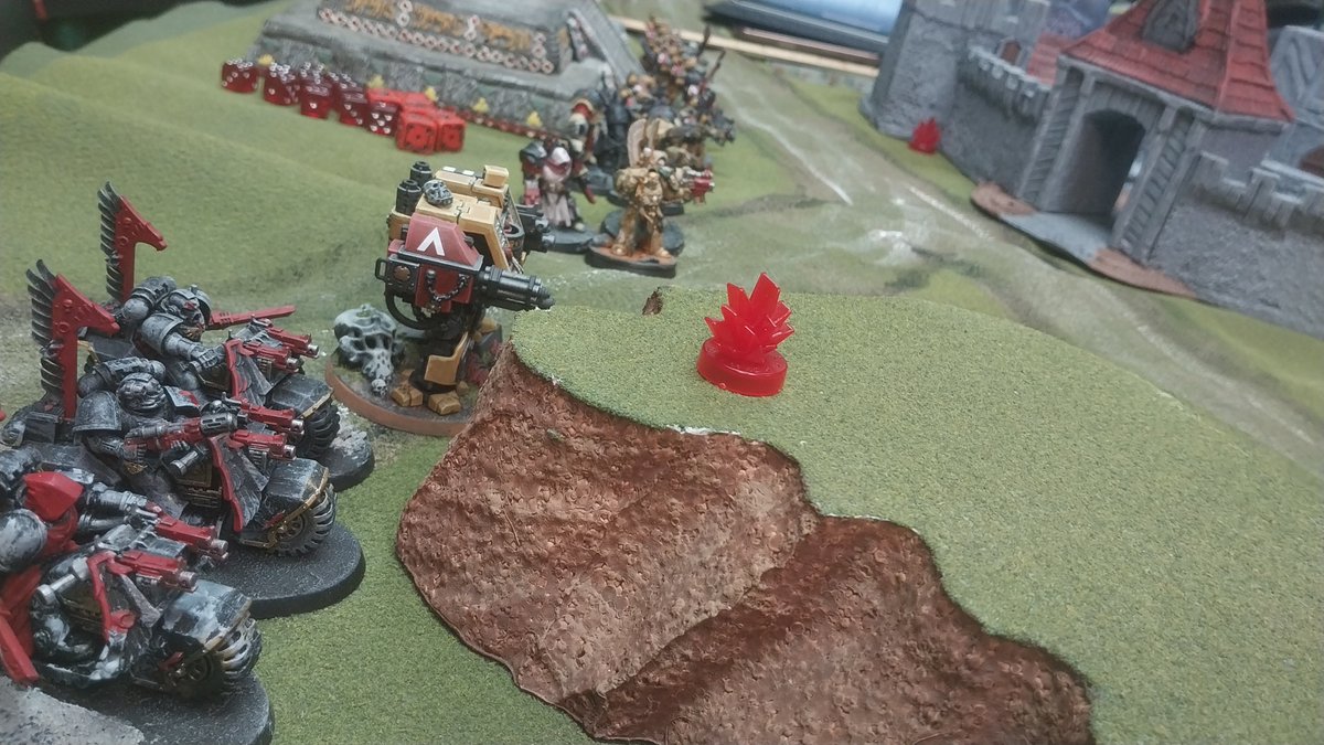 Marching again with my GF against the wretched forces of Khorne! /)w(\

#WarhammerCommunity