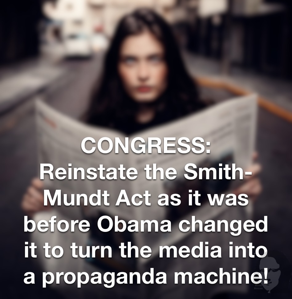 MonaKnows2's tweet image. Freedom of the press has morphed into freedom of propaganda. Obama was instrumental in that.