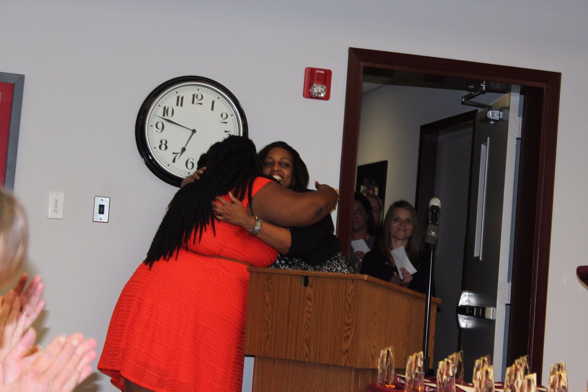 What’s super special about tonight is I started my journey with recognition as rookie &amp; teacher of the yrs in this exact room. TY to my amazing team for coming to support me  as I shared my excitement and commitment to the board as the new principal of WJH! #WISDGreatness