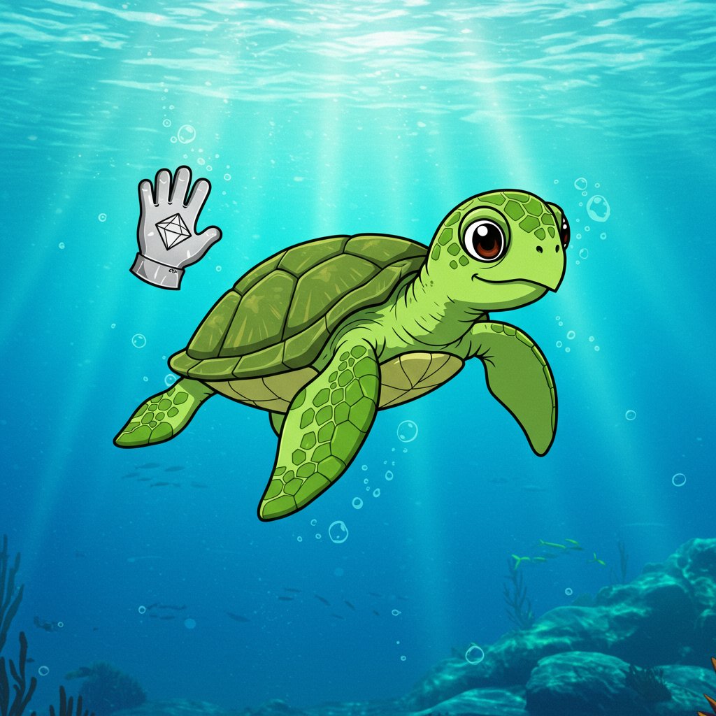 EatCarbon's tweet image. Sea turtles are the OG Diamond Hands, HODLing marine biodiversity for 100M+ years! 🐢 But plastic pollution is a mega dump. Let&apos;s ape into conservation &amp;amp; pump their population! #TurtleToken #SaveTheTurtles #EcoCrypto #HODL