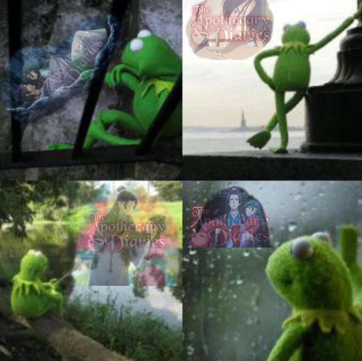 tamina 🦋 (@keiuzuki) on Twitter photo How Fridays nowadays feel without a new Apothecary Diaries episode and JinMao 💔 How Fridays nowadays feel without a new Apothecary Diaries episode and JinMao 💔