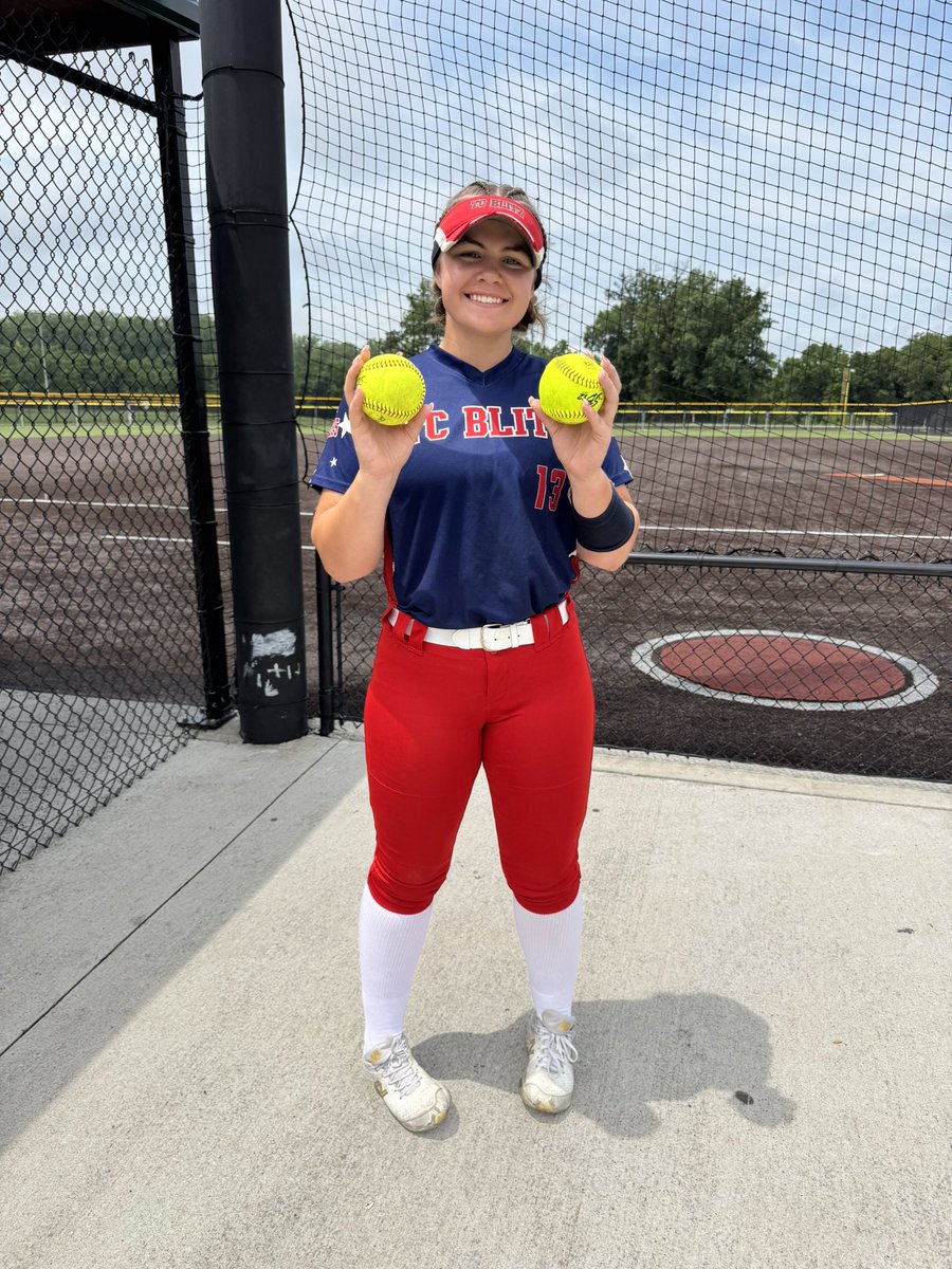You guessed it!! 18u Emily Spencer with 2 more home runs today in KC at the World Softball Championships!