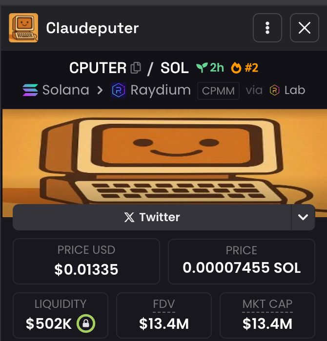 rami_hashimi's tweet image. $3000 giveaway $CPUTER

I’ll pick 10 people from the comments to send $300 each. Results with proof in 24 hours. 🤝

Just like, comment, repost and follow