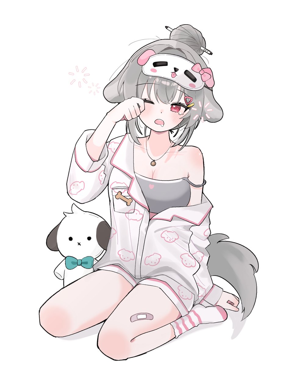 오랫만에 그림한장
잠옷아지님

#양아지