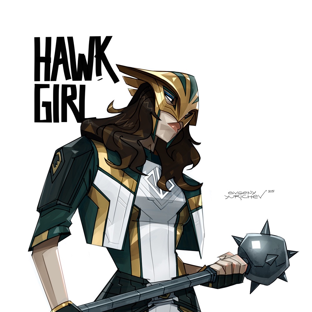 evgenyyurichev's tweet image. #Hawkgirl #Superman #IsabelaMerced #JamesGunn