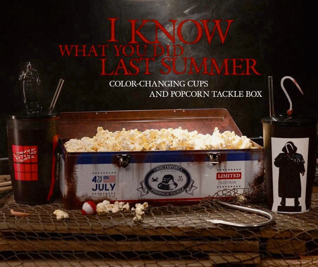 🪝 GIVEAWAY 🪝

I Know What You Did Last Summer!. . . So to celebrate I'm giving away a new IKWYDLS (2025) tackle box popcorn bucket and fisherman cups! You have 72 hours to enter! 🩸

To enter: Follow me, Like, and Repost! 🍿

Ends: July 21st, 12amEST 🕛

⬇️ Important Details ⬇️