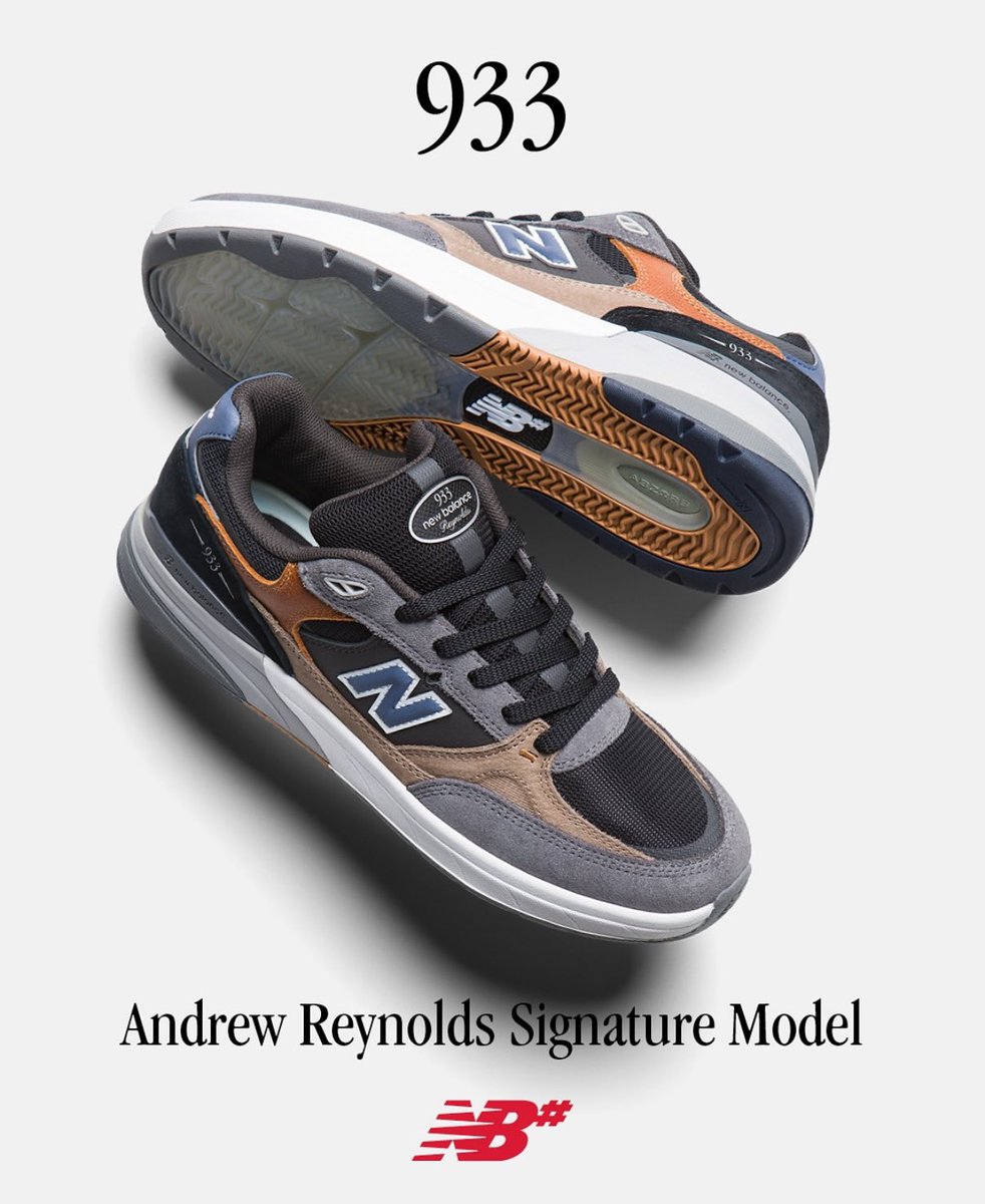 KineticSKATE's tweet image. Available now the latest colors of the Andrew Reynolds 933 pro models from @nbnumeric kineticskateboarding.com/search?q=new+b…