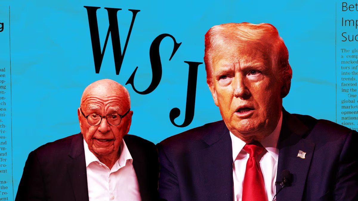 DougWahl1's tweet image. Just a reminder that Rupert Murdoch owns the Wall Street Journal. He and his family -including his sons who run FOX- could have stopped the story if they wanted to.
Why didn't they?
Your thoughts?