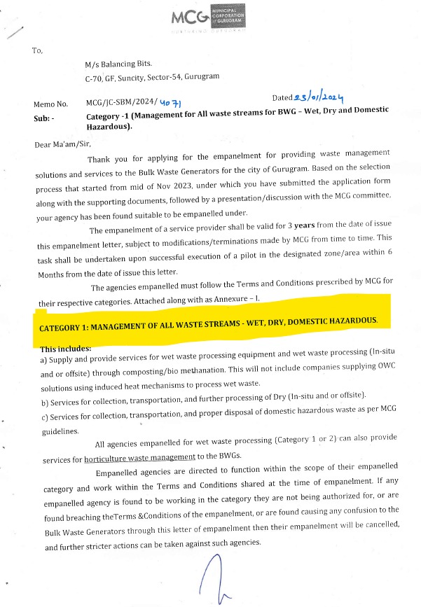 Paperwork complete, no entry permission from <a href="/TrafficGGM/">Gurugram Traffic Police</a> &amp; Empanelled with <a href="/MunCorpGurugram/">MCG</a> for Waste Mgmt, still penalized by 10000 RS under charges of carrying dangerous goods. EASI SURESH KUMAR 2246 was keen to know our user charges. How do we function in this corrupt system?