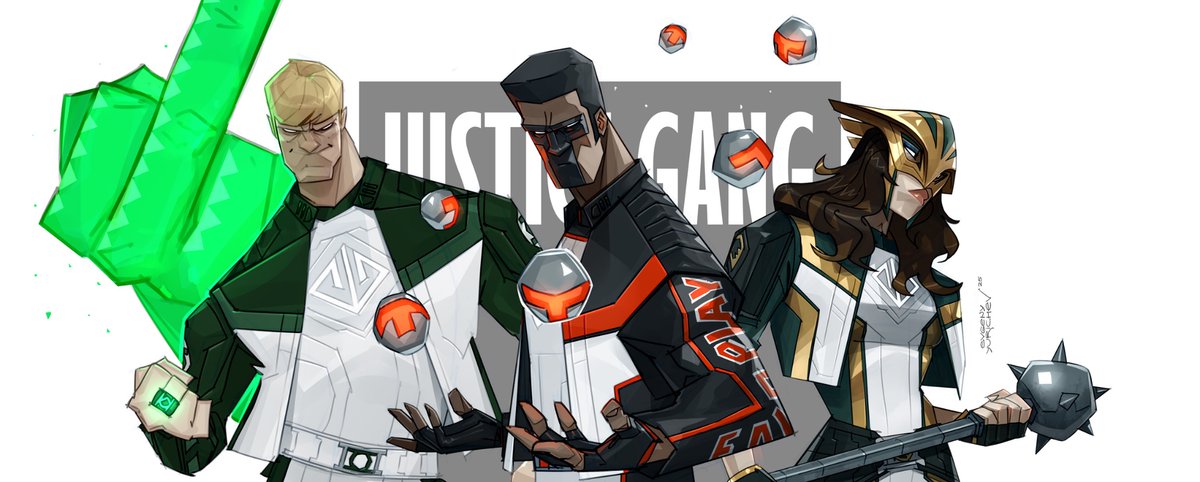 evgenyyurichev's tweet image. #JusticeGang #GreenLantern #MisterTerrific #Hawkgirl #NathanFillion #EdiGathegi #IsabelaMerced #JamesGunn #Superman