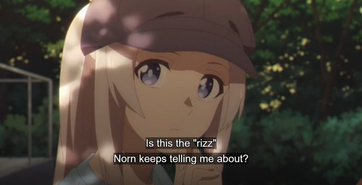 Riuna999's tweet image. Why ? word &quot;rizz&quot; is everywhere. First ZZZ then a horse anime