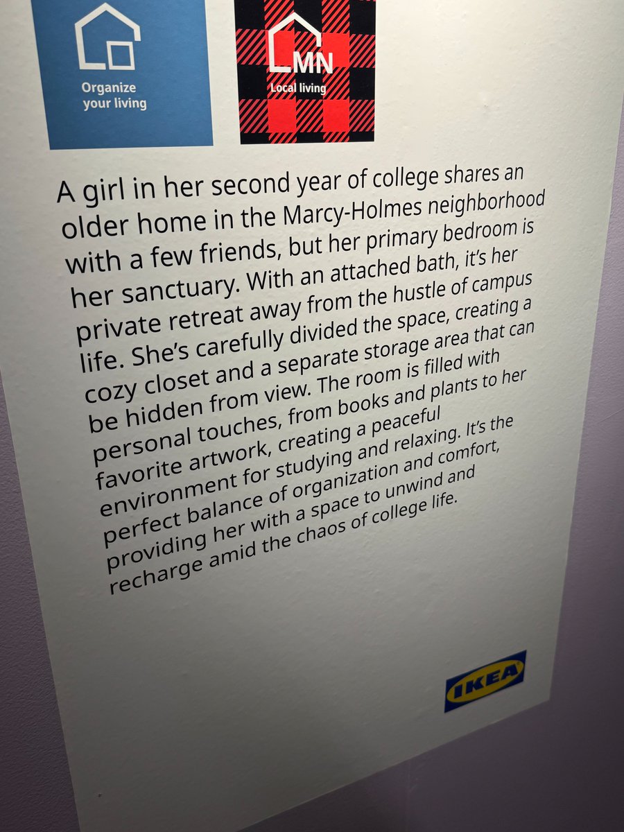 EastBankMpls's tweet image. Found at IKEA: a Marcy-Holmes resident. Supposedly.