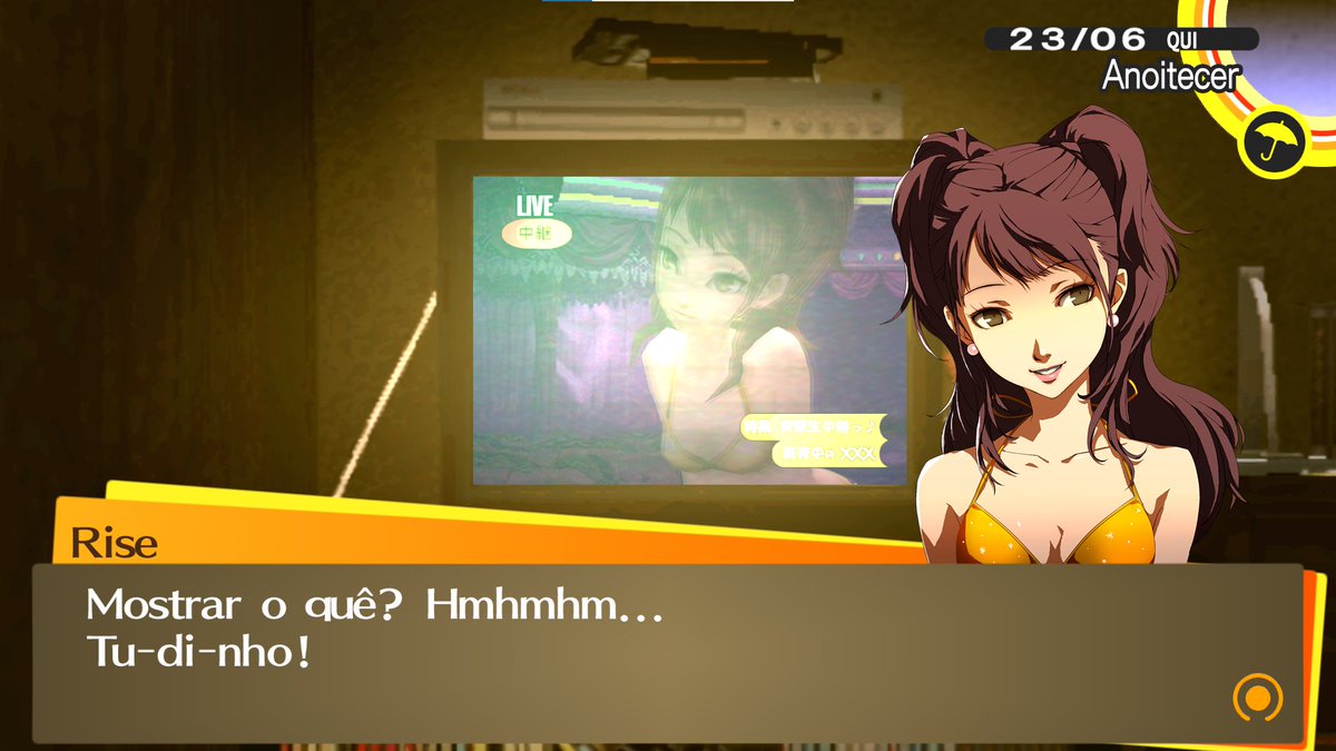 owilldometaphor's tweet image. //o meu amigo falou q qnd eu chegasse perto da parte da Rise o jogo ia virar putaria e eu não botei fé
Olha esses diálogos KKKKKKKKKKK vsfd
não sei se em Inglês os diálogos são assim mais na tradução eu acho eles mto engraçados