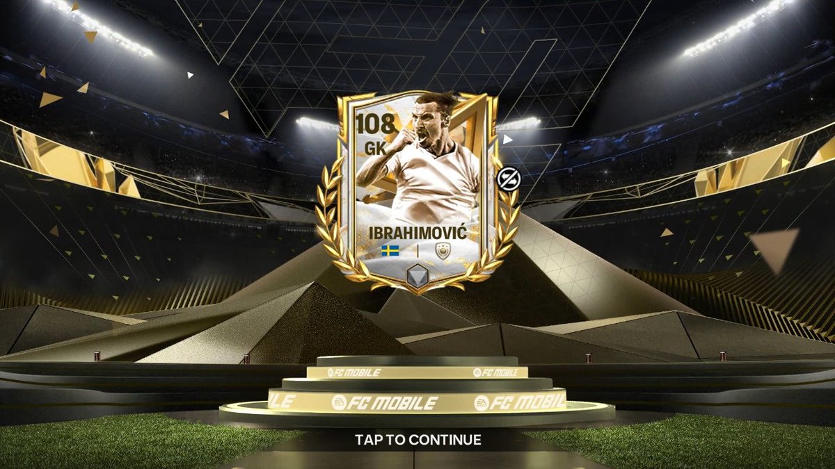 Did you claim Goalkeeper Zlatan ?