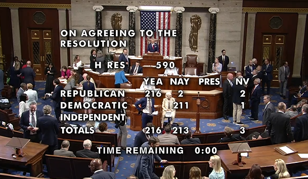 jamiedupree's tweet image. House approves $9 billion package of budget cuts and sends it to President Trump for his signature.