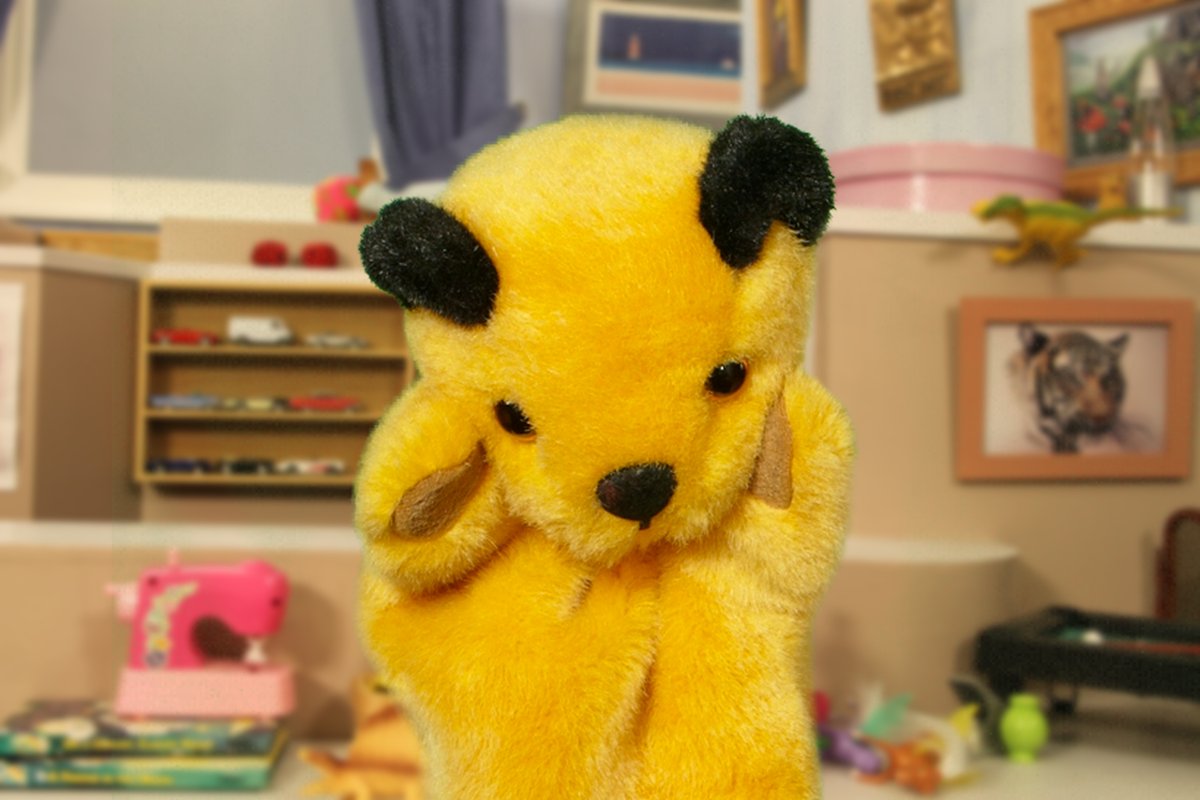 Sootyandco's tweet image. He's either been sent to the naughty step, or he's planning something...