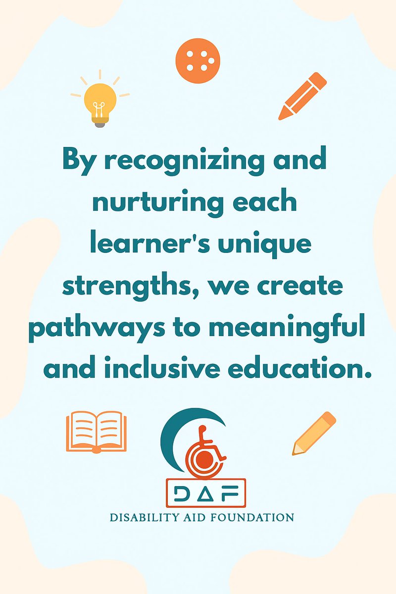 dafsomalia's tweet image. By recognizing and nurturing each learner&apos;s unique strengths, we create pathways to meaningful and inclusive education.#InclusiveEducation #StrengthBasedLearning #EducationForAll #DisabilityInclusion #EmpowerEveryLearner #EquityInEducation #LeaveNoOneBehind #ChildCenteredLearning