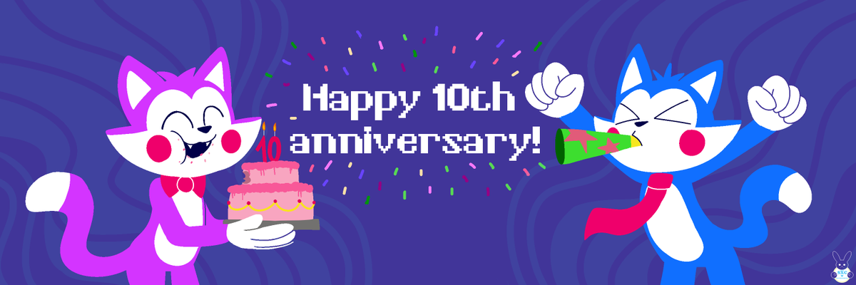 Happy 10th Anniversary Five Night's at Candy's! (July 18th)

Thank you for creating such a fun, creative and innovative franchise <a href="/Emilmacko/">Emil Macko</a> 

#fnaf #fnac