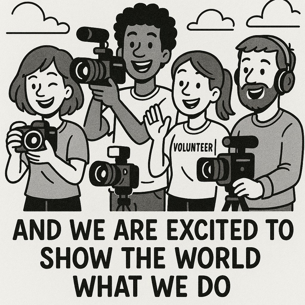 hp_scotland's tweet image. 🎬📸 We’re launching something special! 📸🎬
Homeless Project Scotland is proud to introduce our brand-new Media Volunteer Team made up of passionate videographers, photographers, editors, and creatives all working together to help us show the world what we do and share the…
