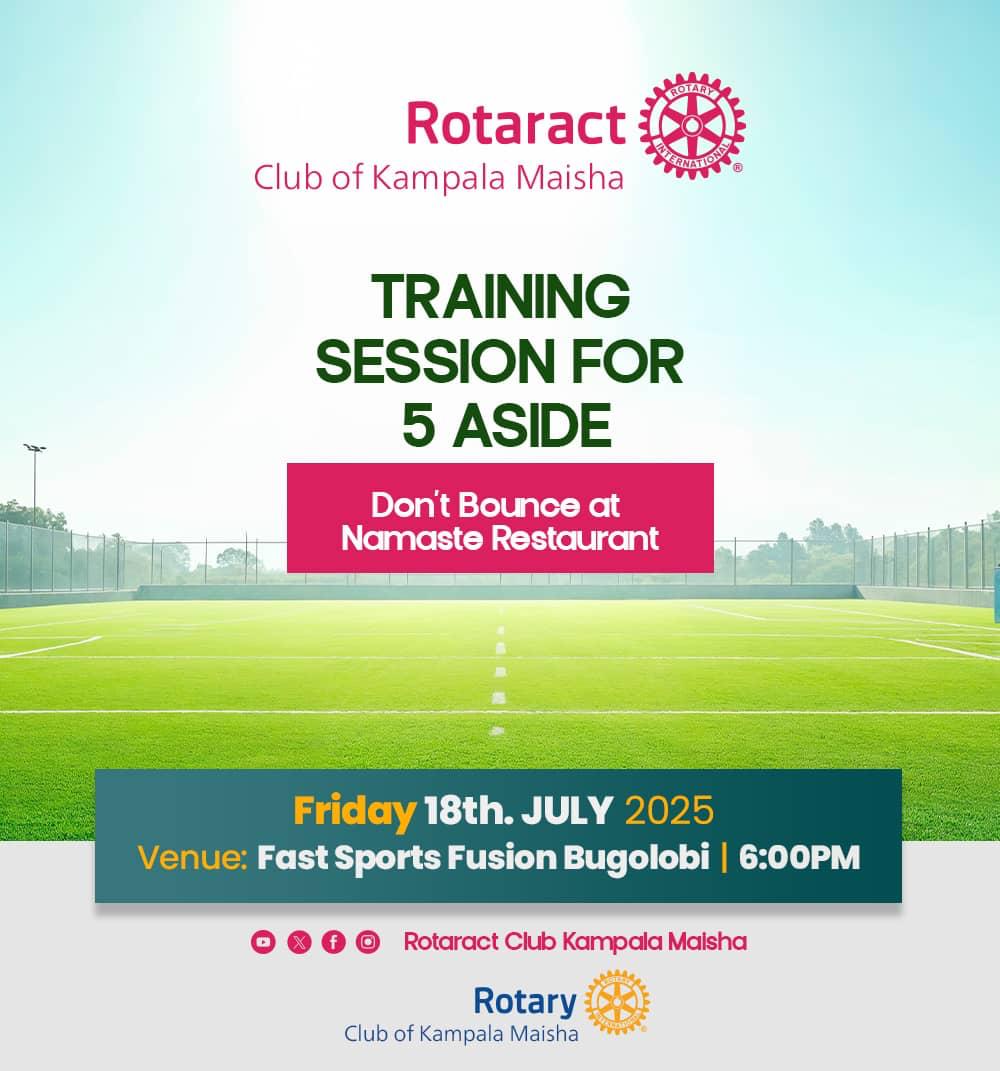 Rctkampalamaisha (@rctklamaisha) on Twitter photo This Friday. We will have a physical training at Fast Sports Fusion. Don't bounce at Namaste Restaurant. Thank you This Friday. We will have a physical training at Fast Sports Fusion. Don't bounce at Namaste Restaurant. Thank you