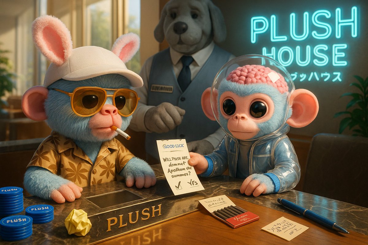 PlushApes's tweet image. πππ Plush Apes are already in the @ApeChainHUB Spotlight β and ready to boost your multipliers.
1β£ Grab a Plush Ape and get a multiplier from 1.08x to 2.3x π§Έπ₯
Hold:
1-4 = 1.08x
5-10 = 1.4x
11-20 = 1.8x
21+ = 2.3x
2β£Delegate your points to the plush fam.
3β£Πnjoy Season 2.
