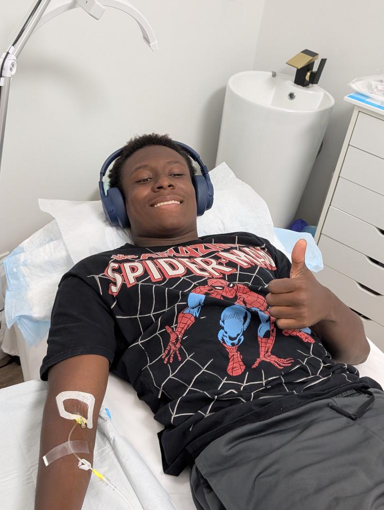 IV Oasis with 2 NCAA LBs getting ready for college football Camp. IV hydration is essential for competitive sports like football. Tyler Williams Hartwick College and Nick Parisi Wagner college.
<a href="/Nickparisi56/">Nick Parisi</a> 
<a href="/HawkTalk/">Hartwick Athletics</a> 
<a href="/WagnerAthletics/">Wagner Seahawks</a> 
#PrimeTime 
#Hartwickfootball