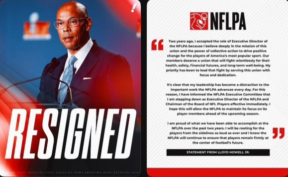 sethjoyner's tweet image. When will current and former @NFL players learn, as well as the @NFLPA executive board? Stop hiring lawyers and business exes to be the #ExecutiveDirector of the @NFLPA! They cannot relate to our brotherhood, what it is to be a player, and what in our best interest! The last 2…
