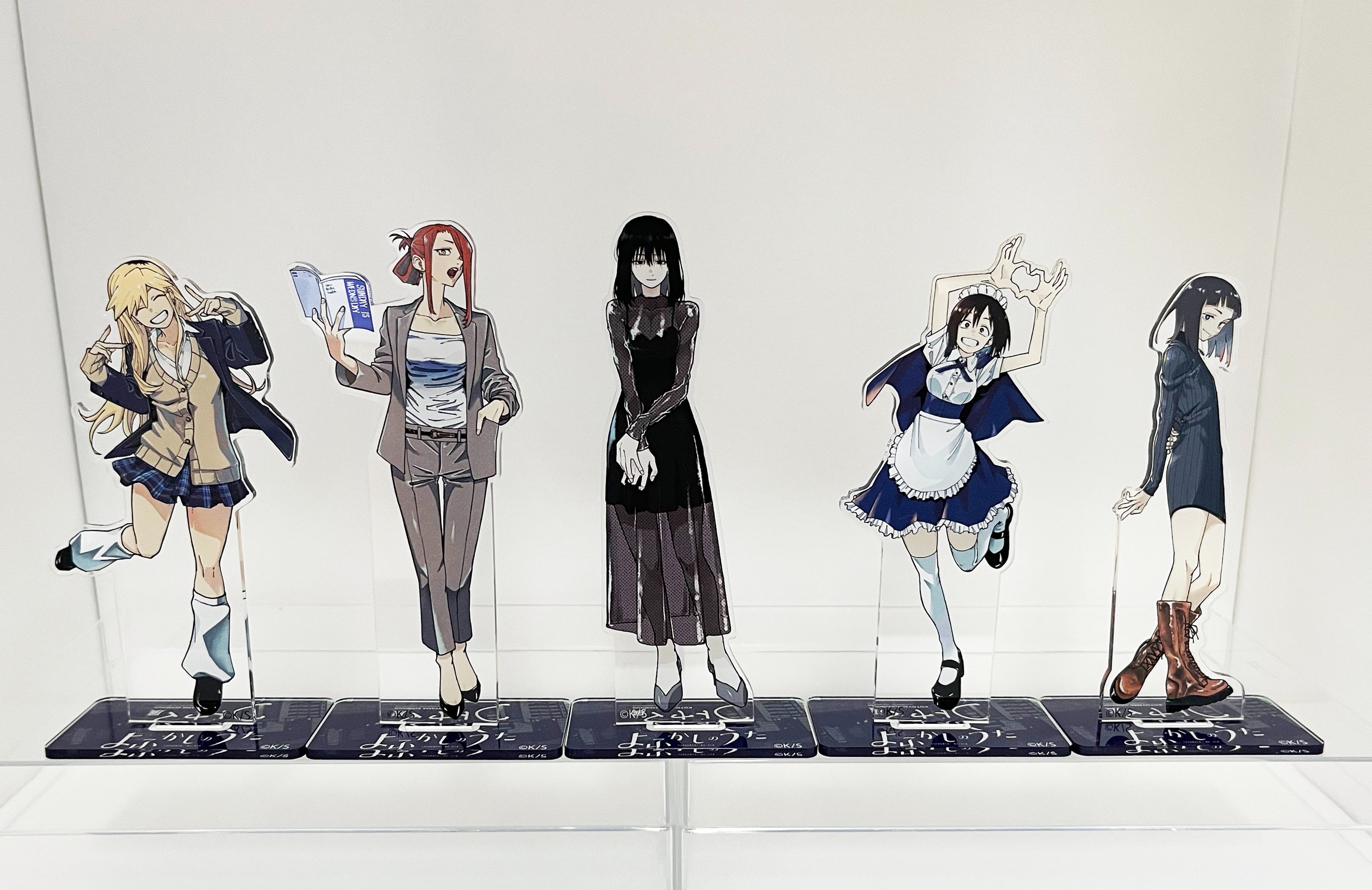 画業10周年記念「コトヤマ展」 立体レンチキュラーポスター  だがしかし 画業10周年記念「コトヤマ展」 だがしかし アクリルスタンド