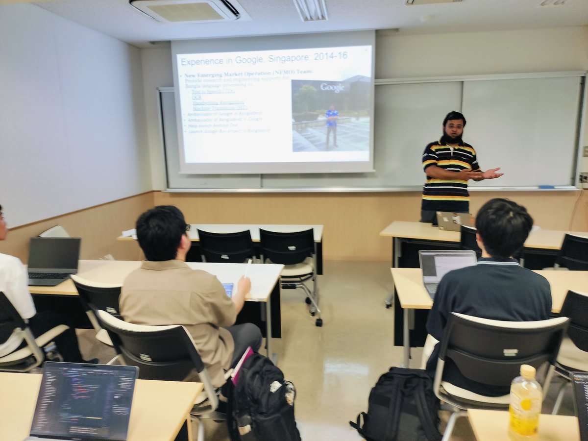 KSU_CSE's tweet image. 最先端のAI研究に関する学内セミナーを開催しました
kyoto-su.ac.jp/news/news-0012…
#京都産業大学
#情報理工学部
#先端情報学研究科