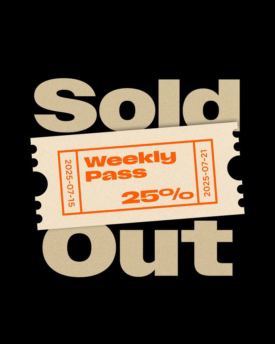 Our promotional weekly passes are sold out! Be sure to check out the website to purchase regular tickets! 

#internationalcrown2025