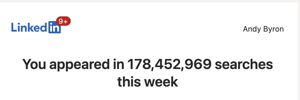 When the Astronomer CEO logs on to LinkedIn