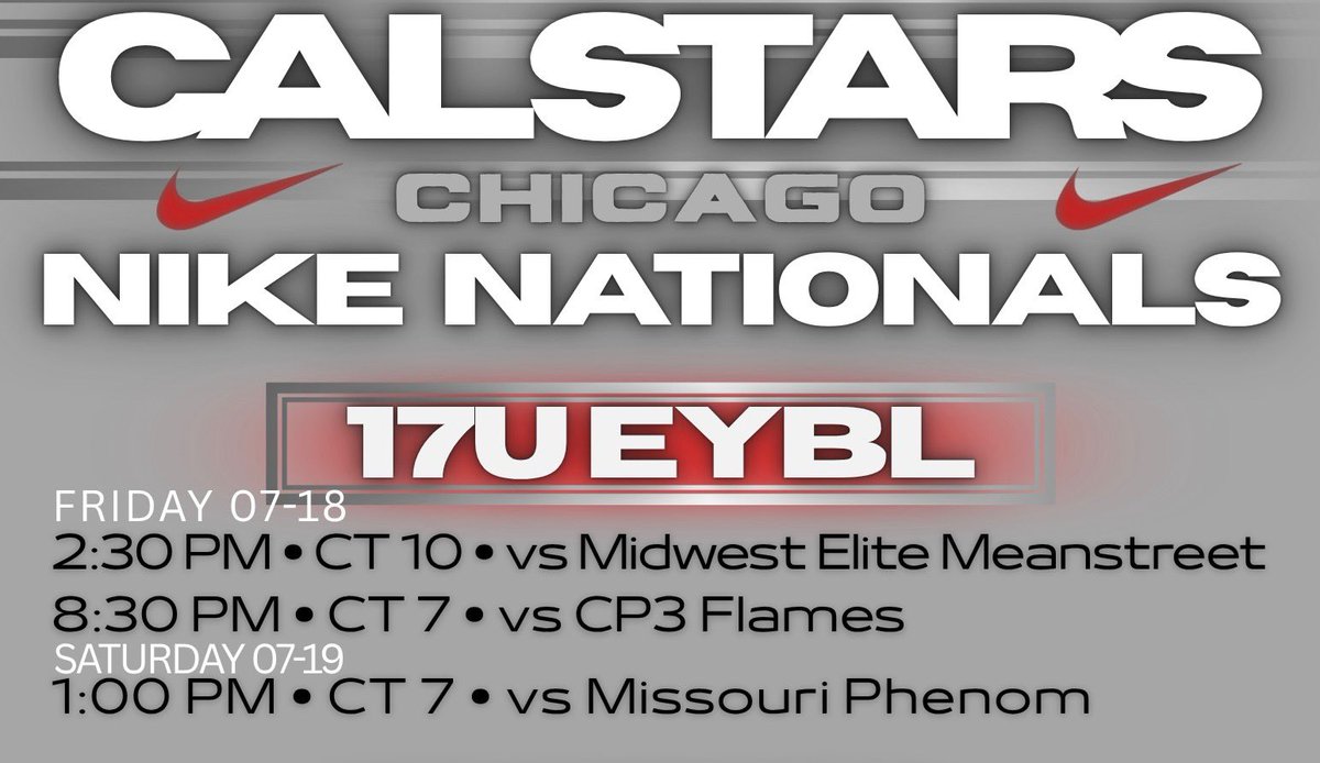 Alyssa Rudd (@_alyssahoops) on Twitter photo Ready for #NikeGirlsEYBL final session! Let’s go <a href="/CalStars/">CalStars</a>! Initial schedule below: Ready for #NikeGirlsEYBL final session! Let’s go <a href="/CalStars/">CalStars</a>! Initial schedule below: