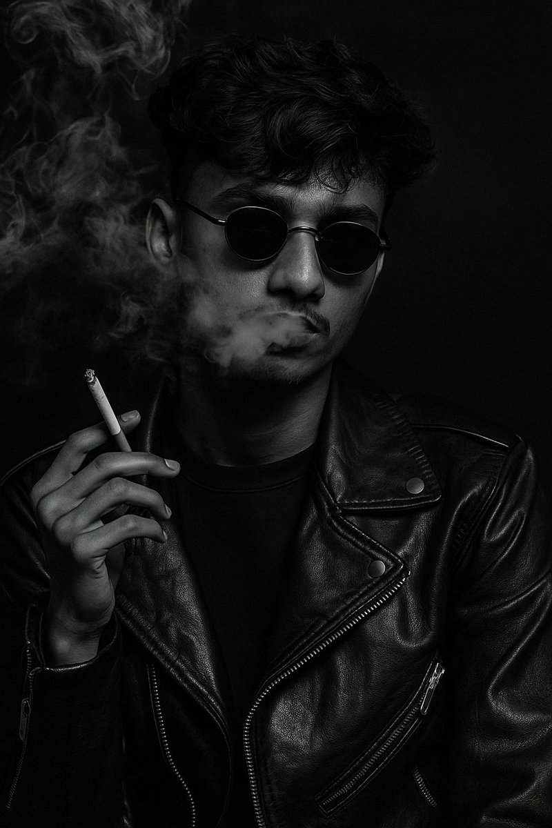 Sahin_Bhaijan's tweet image. Black Smoking 🚬 Also Your Chate GPT #ElonMusk #twitterclarets #smokingcrack #DarkArts #balck #WEURO2025 #WilliamEst