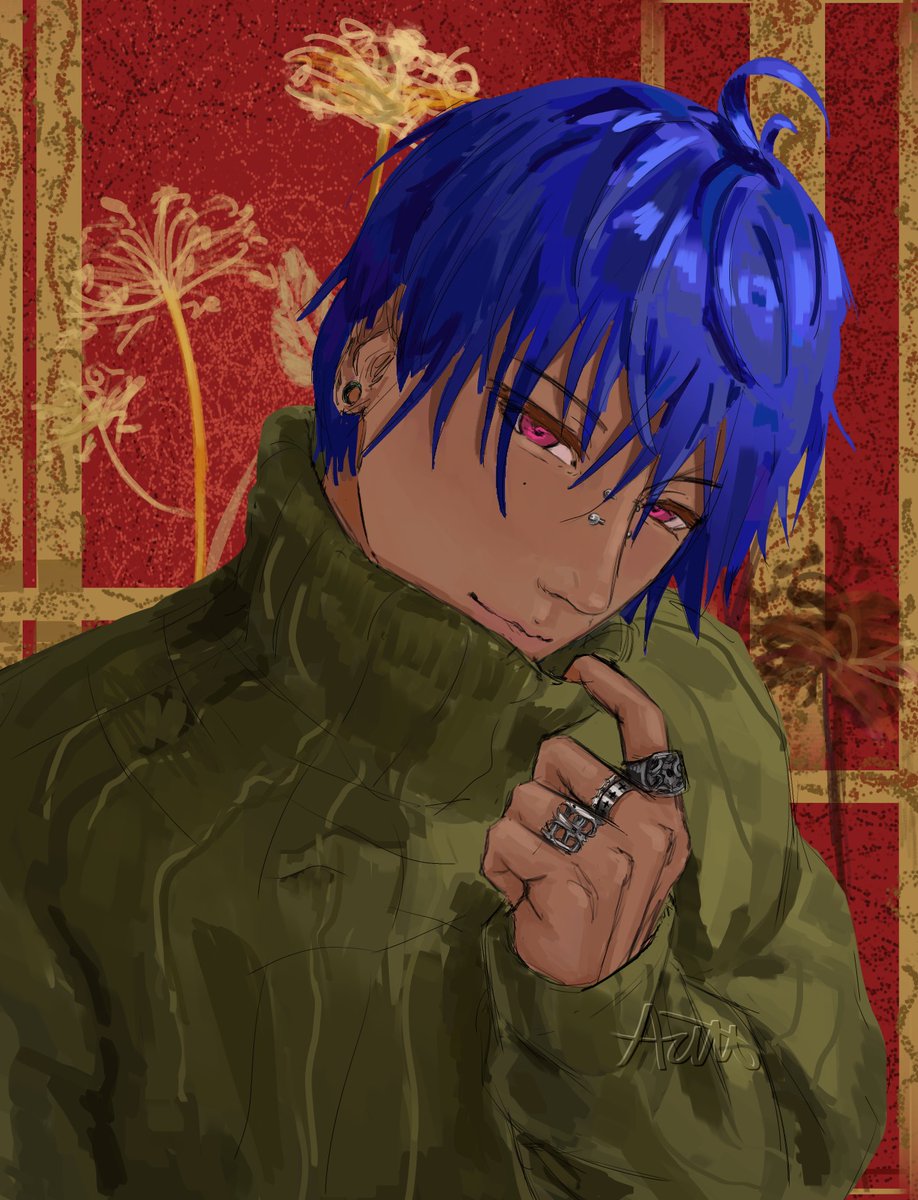 azs_pha's tweet image. oc mixing with two of my besties,
here were my two drawings i did