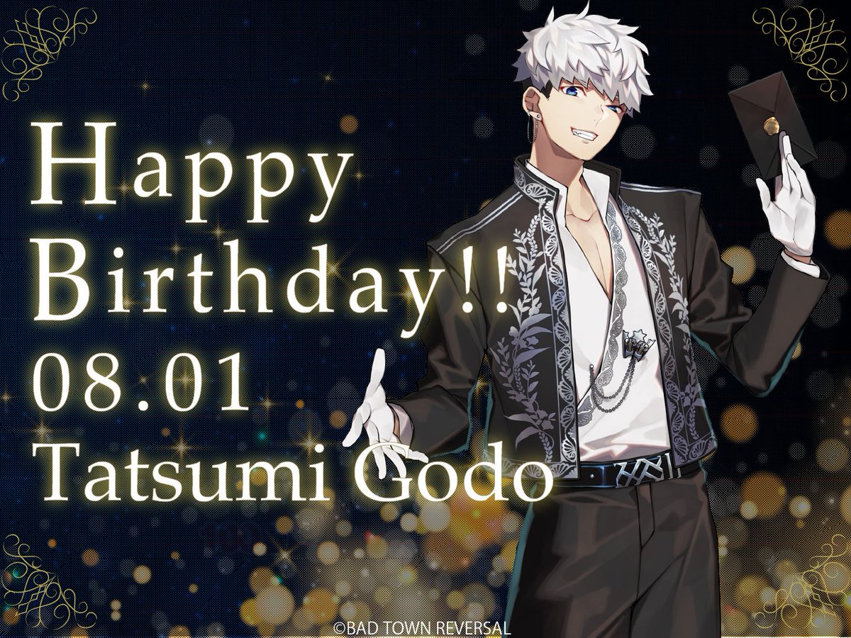 BTR_information's tweet photo. 👑HAPPY BIRTHDAY👑

本日8月1日は、午堂巽（CV:#小野賢章）のバースデー✨

Congratulations🍾🍾

https://t.co/TYorNUk7p0
#バッドタウンリバーサル
#BTR https://t.co/P1BoutJGZ7