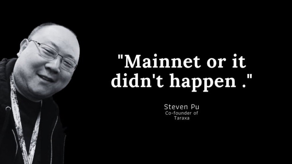 $TARA is the $FTM of last cycle. 

Shit it’s gonna run so fast when it goes, fastest EVM chain on the market. Inspired by $KAS and on PoS. 

If #Kaspa is next-gen #Bitcoin
#Taraxa is next-gen #Ethereum

DAGs for the win this cycle 👑 🚀