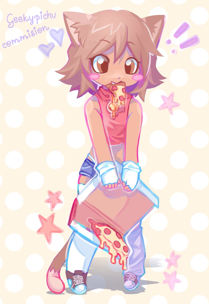 geekypichu's tweet image. More commission yay!!! for @pukopop