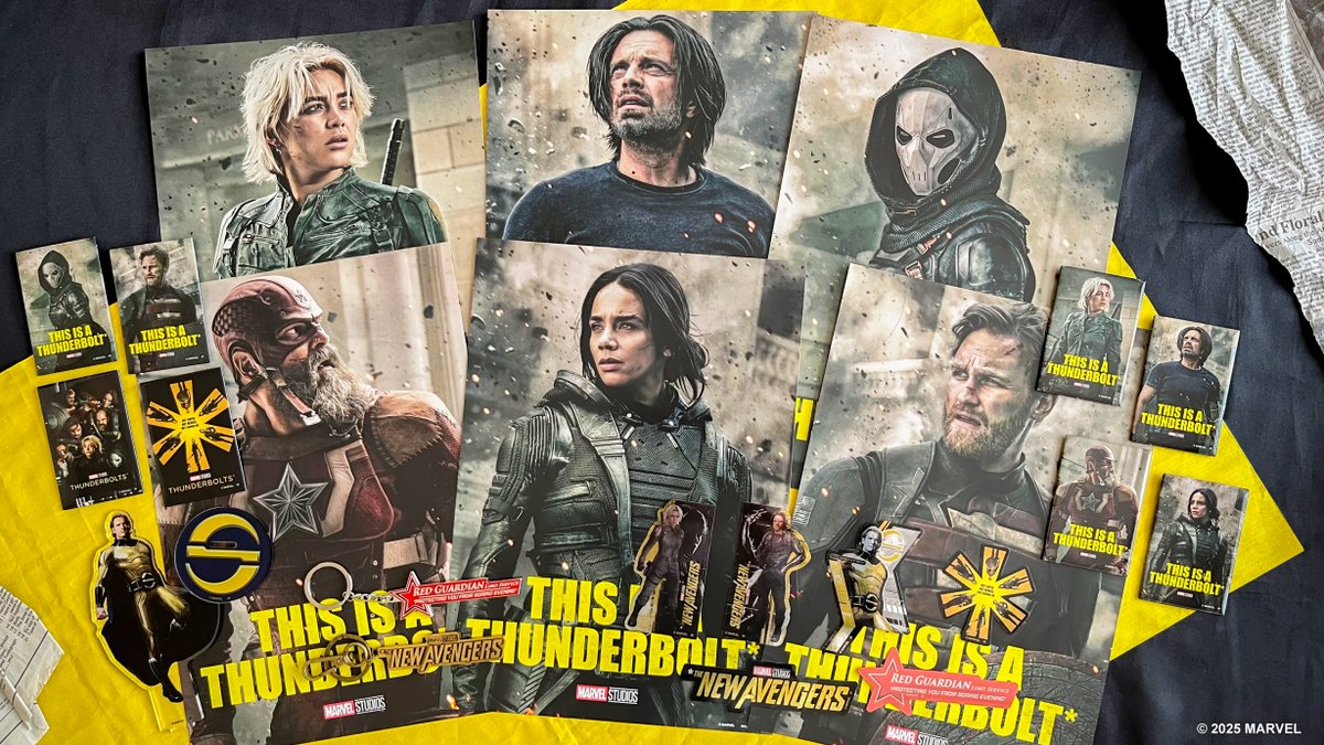inrock_products's tweet image. \ #MARVEL POP UP情報 /
📍場所:横浜ワールドポーターズ 2F
🗓期間:7/18㈮~8/3㈰
🚀『#ファンタスティック4:ファースト・ステップ』
⚡『#サンダーボルツ*』
の新商品が発売💫
是非お見逃しなく✅
その他、#マーベル 関連グッズも多数販売👏
詳細はこちら👉yim.co.jp/news/detail/36…