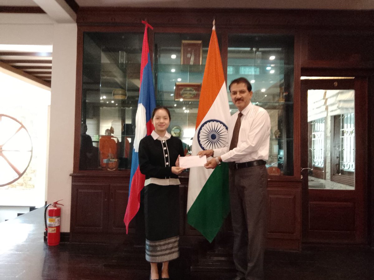 India in Laos (@indianemblaos) on Twitter photo An orientation session was held at <a href="/IndianEmbLaos/">India in Laos</a> for Lao students heading to India under the ICCR scholarship programme! 🇮🇳🇱🇦 Excited to see the next generation of scholars embark on their educational journey in India. An orientation session was held at <a href="/IndianEmbLaos/">India in Laos</a> for Lao students heading to India under the ICCR scholarship programme! 🇮🇳🇱🇦 Excited to see the next generation of scholars embark on their educational journey in India.