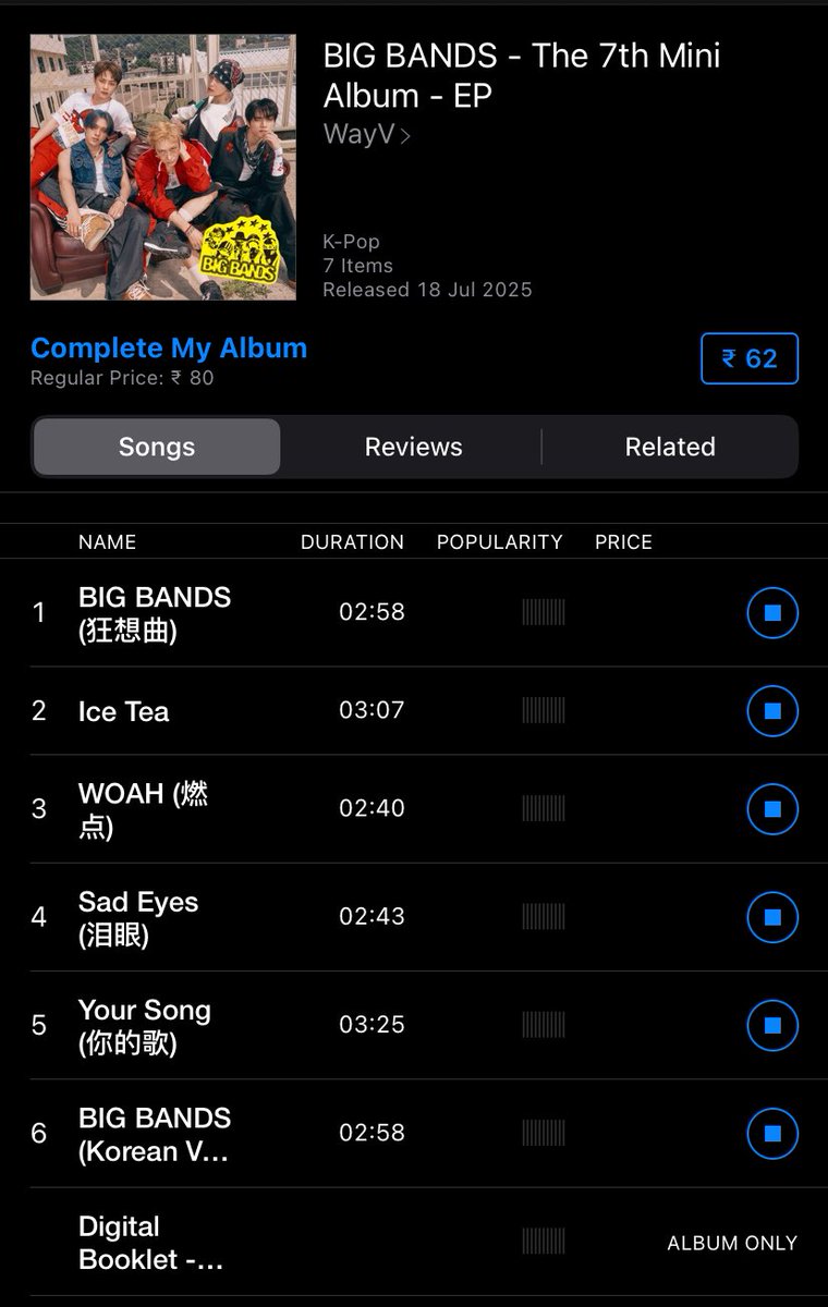 WayV_IND's tweet image. Indian WayZenNi! 

Have you bought BIG BANDS on iTunes yet? Let’s keep it up, keep it up, keep it up, up, up, up!!! Make sure to purchase the title track first and then complete the album🎷

#WayV #威神V #BIGBANDS
#WayV_BIGBANDS